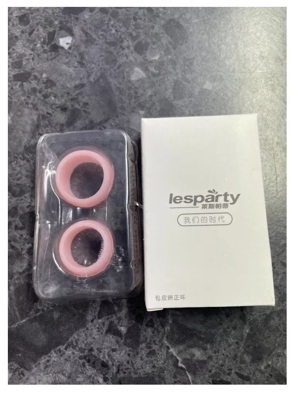 Lesparty Foreskin Correction Penis Ring Set