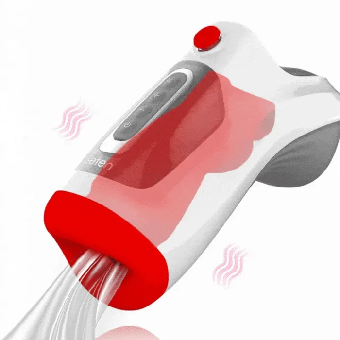 Leten – Deep Throat Blowjob Masturbator – 10 Vibration Modes Vacuum Sucking Automatic Oral Sex Male Stroker