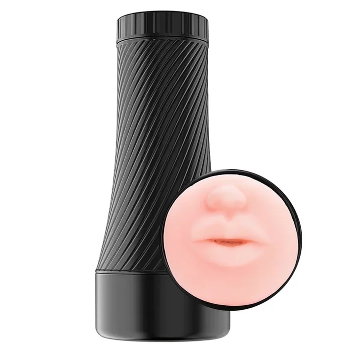 Leto 4.5″ Aegis Stroker Realistic Touch Mouth Masturbator