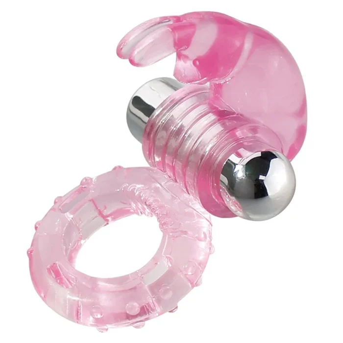 Little Bunny Vibrating Jelly Cock Ring