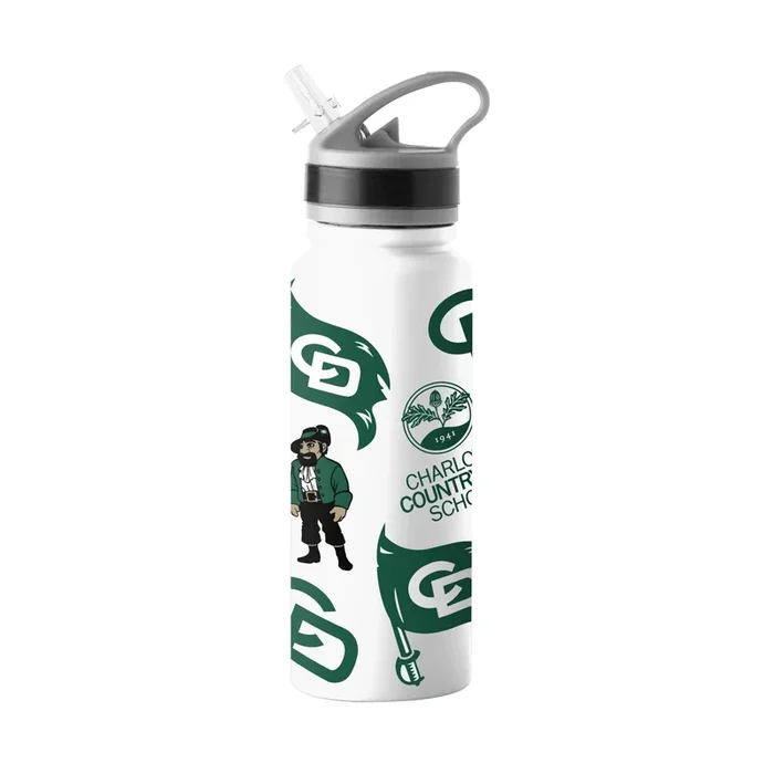 Logo Brands 25 oz. Flip Top Bottle