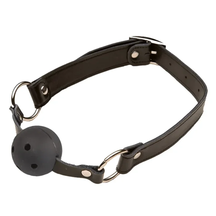 Love in Leather – Breathable Ball Gag