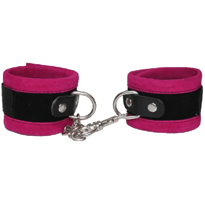 Love in Leather Soft Velcro Wrist Cuffs