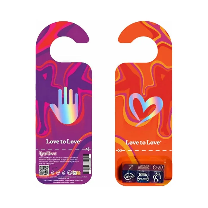 Love to Love Lets Dice Lover’s Dice Game