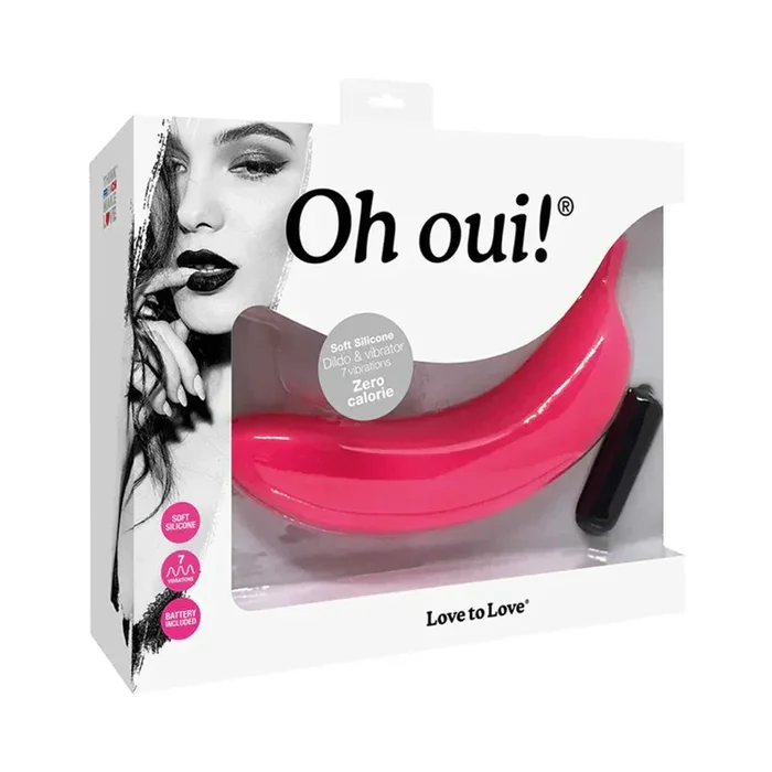 Love to Love Oh Oui Silicone Banana Vibrator