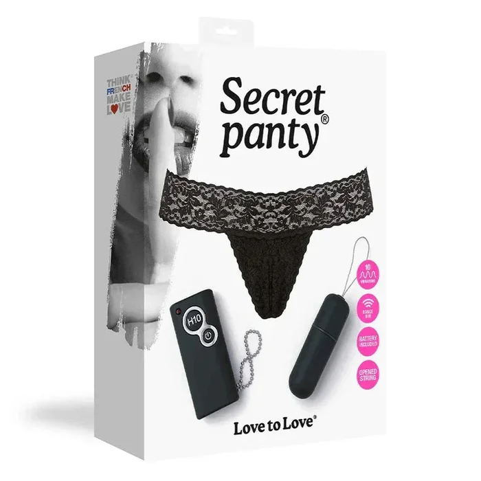 Love to Love Secret Panty Vibrating Panty Set – Discreet Pleasure, Endless Fun