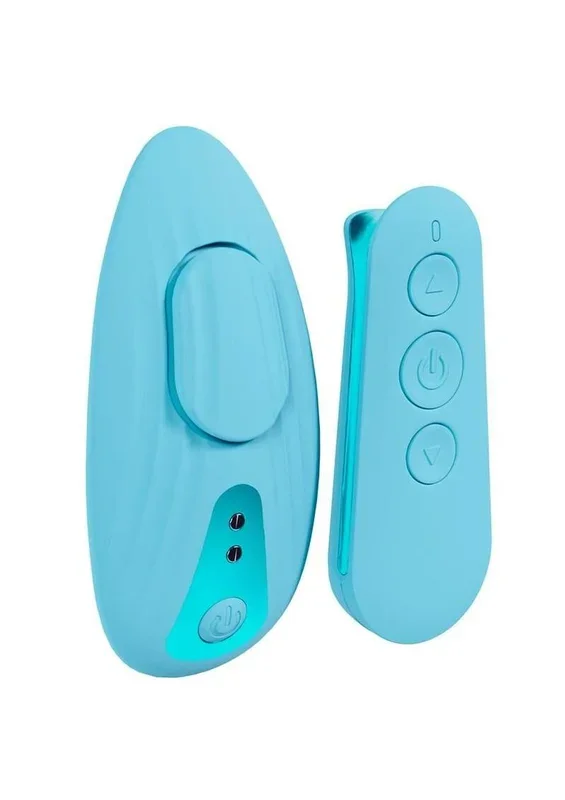 Loveline Celeste Rechargeable Silicone Panty Vibe with Remote