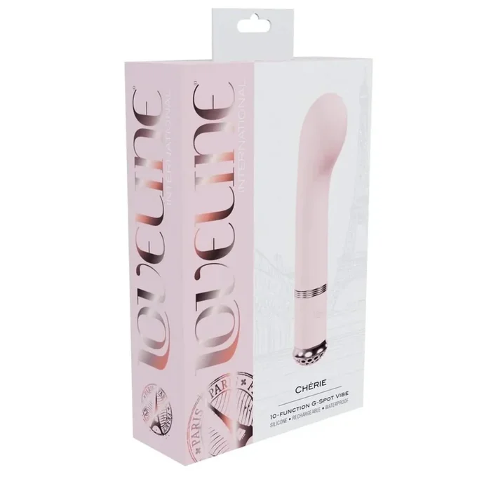 Loveline Cherie 10 Function G-Spot Silicone Rechargeable Vibrator