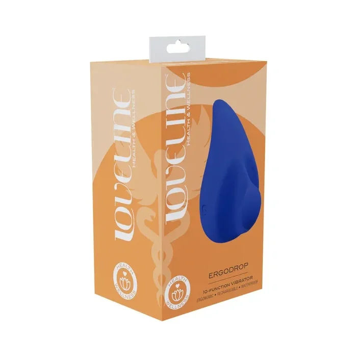 Loveline ErgoDrop 10 Function Rechargeable Silicone Vibrator