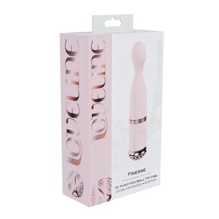 Loveline Finesse 10 Function Rechargeable Silicone Ball Tip Vibrator