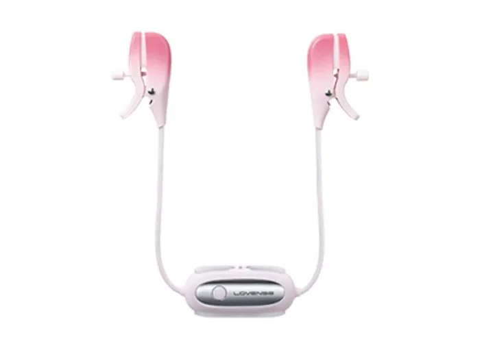 Lovense Gemini App-Controlled Adjustable Vibrating Nipple Clamps