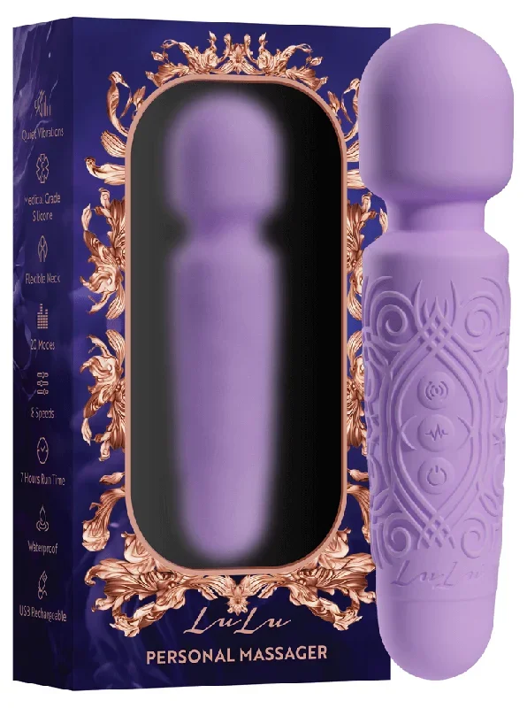 Lulu Mini Premium Intense Clitoral Stimulation Wand – PURPLE