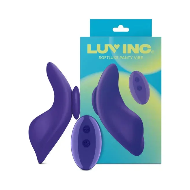 Luv Inc Sl31 Softluxe Panty Vibe – Plush Wearable Vibrator