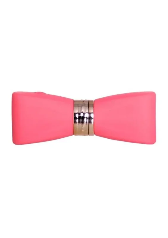 M’lady Pinpoint Silicone Rechargeable Bow Tie Wand