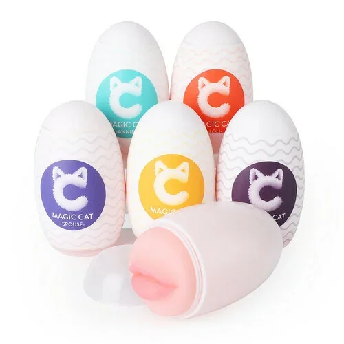 Magic Cat 6 Style Structure Soft Egg Stroker