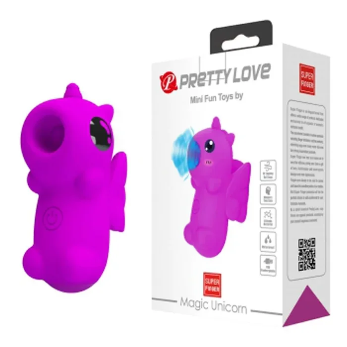 Magic Unicorn Finger Vibrator – Purple