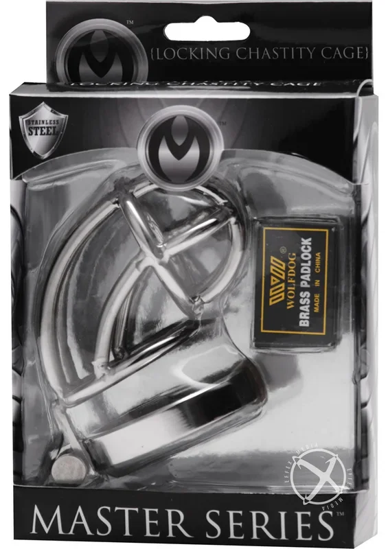Master Series Captus Locking Chastity Cage