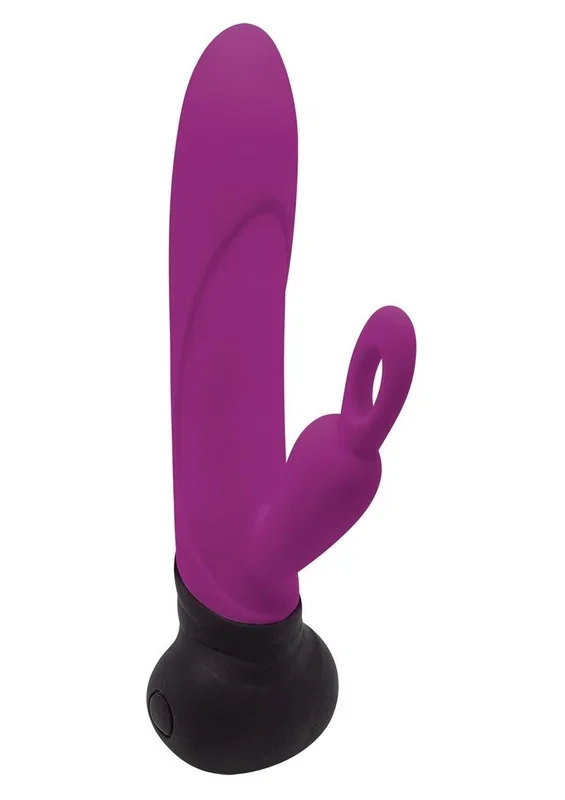 Mini Bonnie and Clyde Rechargeable Silicone Rabbit Vibrator