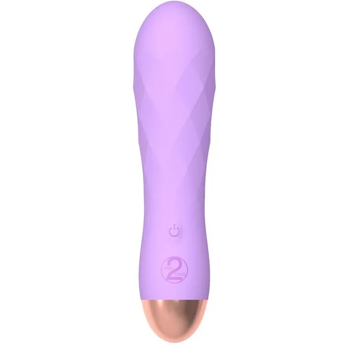 Minivibrator “Cuties” aus Silikon – reizend & klein 12.5 cm (lila)