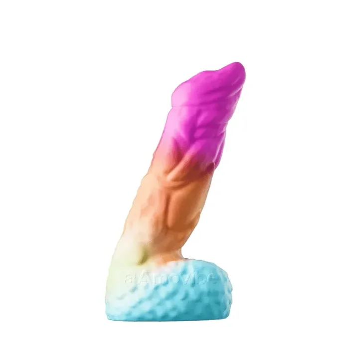 Monster Dildo – Colorful Realistic Silicone Dildo with Strong Suction Cup