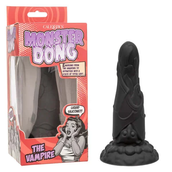 Monster Dong The Vampire Silicone Dildo 9 inches – Black