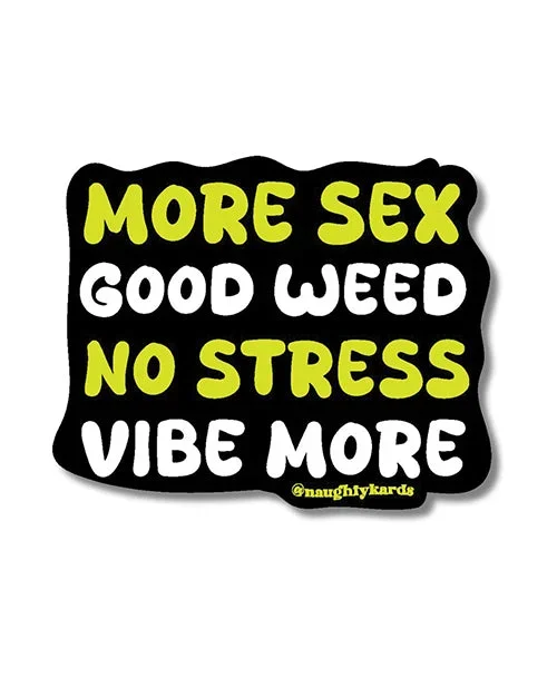 More Sex Sticker – Pack of 3