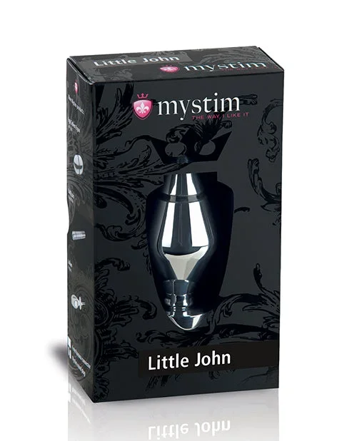 Mystim Little John Buttplug Small Aluminum – Silver