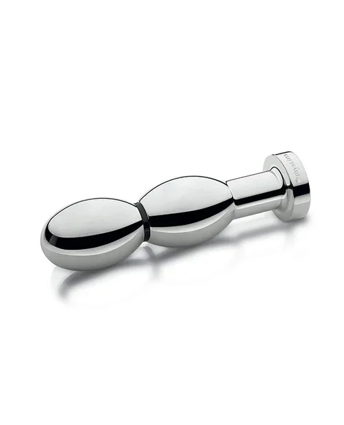 Mystim Oval Aluminum Dildo For E Stim Pleasure And Stimulation