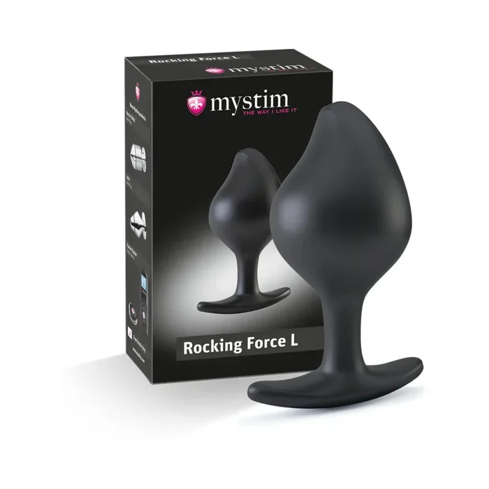 Mystim Rocking Force Anal Plug Large