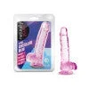 Naturally Yours 6″ Crystaline Dildo Rose