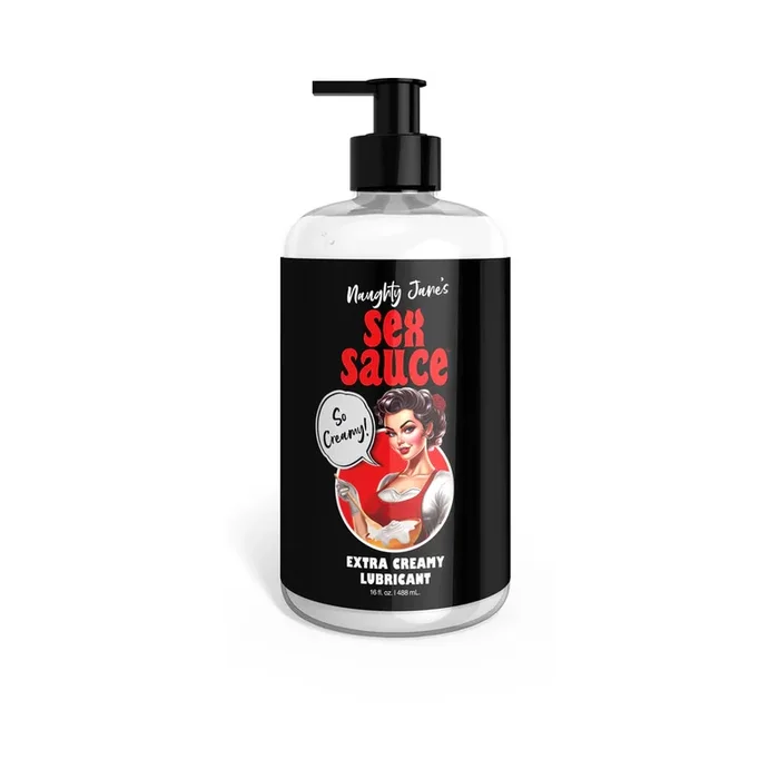 Naughty Jane’s Sex Sauce Extra Creamy Lubricant 16 oz.