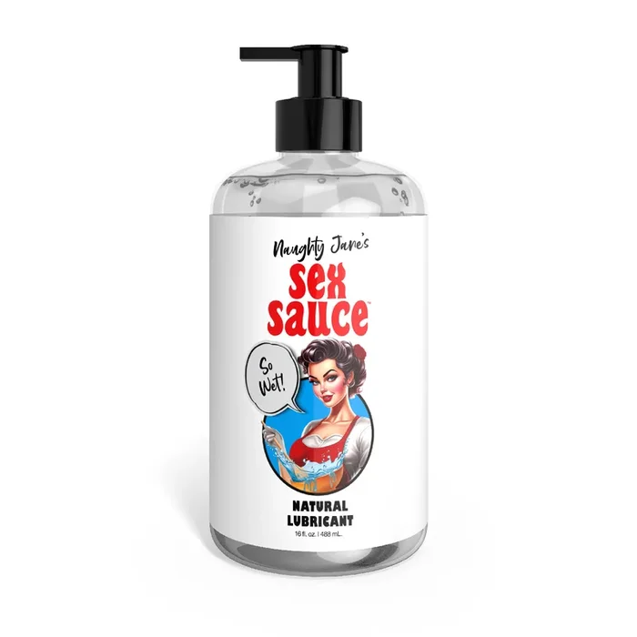 Naughty Jane’s Sex Sauce Natural Water Based Personal Lubricant 16oz