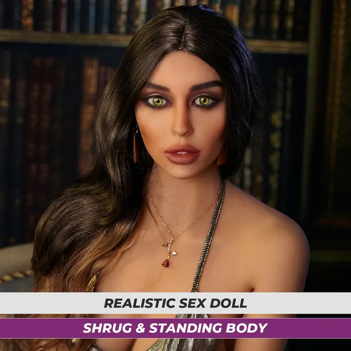 Neodoll Racy Natalia – Realistische Sexpuppe – 163cm – Braun