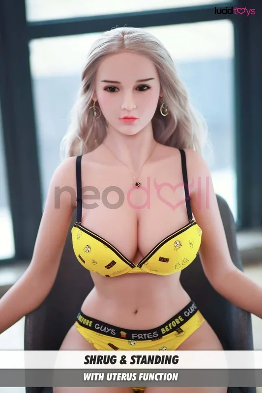 Neodoll Sugar Babe – Lilian – Realistische Sexpuppe – Gel-Brust – Uterus – 157cm – Weizen
