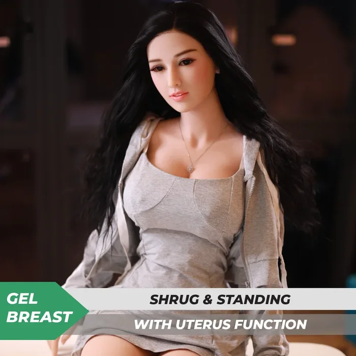 Neodoll Sugar Babe – Serene – Silikon TPE Hybrid Sexpuppe – Uterus – 161cm – Silikonfarbe