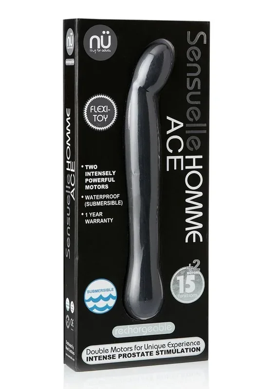 Nu Sensuelle Homme Ace Rechargeable Silicone Prostate Massager