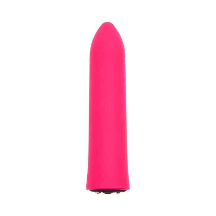 Nu Sensuelle Point Rechargeable Powerful Pinpoint Tip Silicone Coated 20 Function Bullet