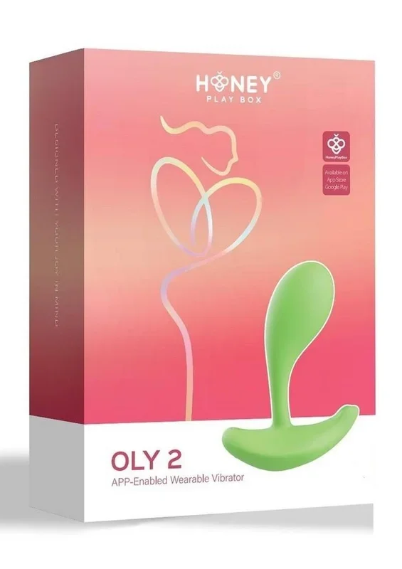 Oly 2 Pressure Sensing App Enabled Wearable Rechargeable Silicone Clit and G-Spot Vibrator