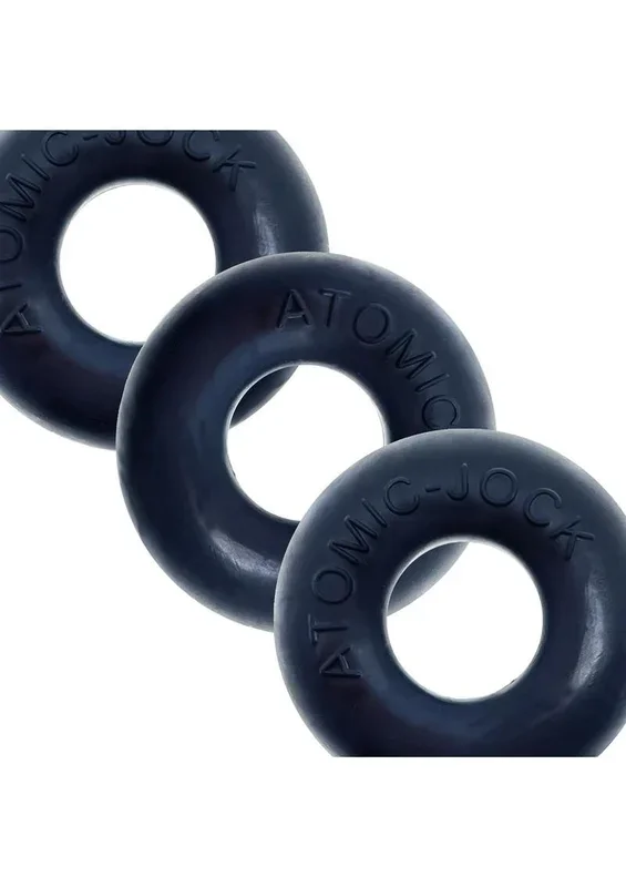 Oxballs Ringer Plus+ Silicone Cock Ring (3 Pack) – Night Edition