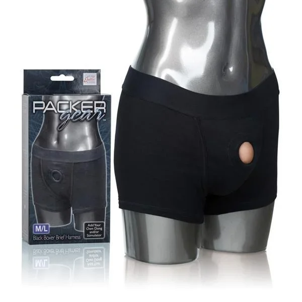 Packer Gear Black Boxer Harness M-l