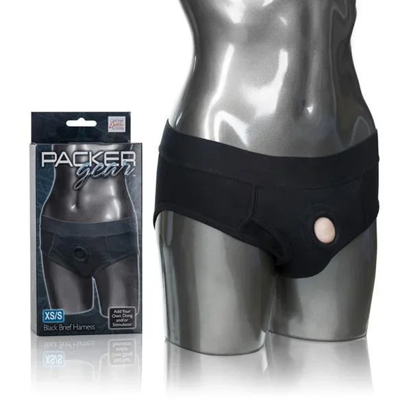Packer Gear Black Brief Harness Xs-s