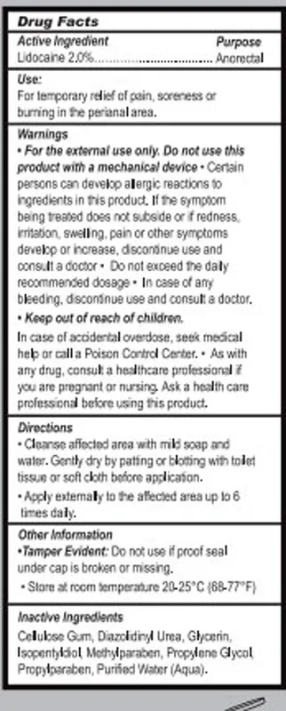 Passion Anal Desensitizing Lubricant With Lidocaine – 8.5 Fl. Oz.