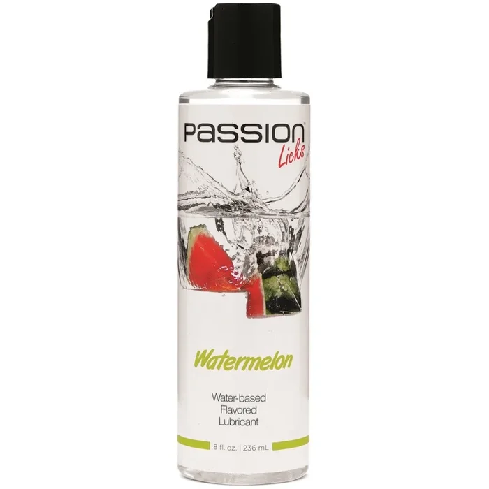 Passion Licks Watermelon 8oz – Water-Based Flavored Personal Lubricant