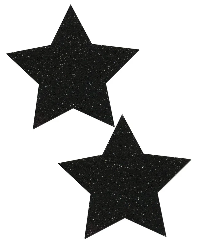 Pastease Glitter Star – Black O/S