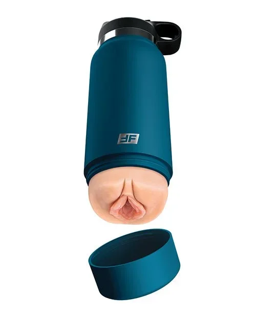 PDX Plus Fuck Flask Private Pleaser Stroker – Light/Blue