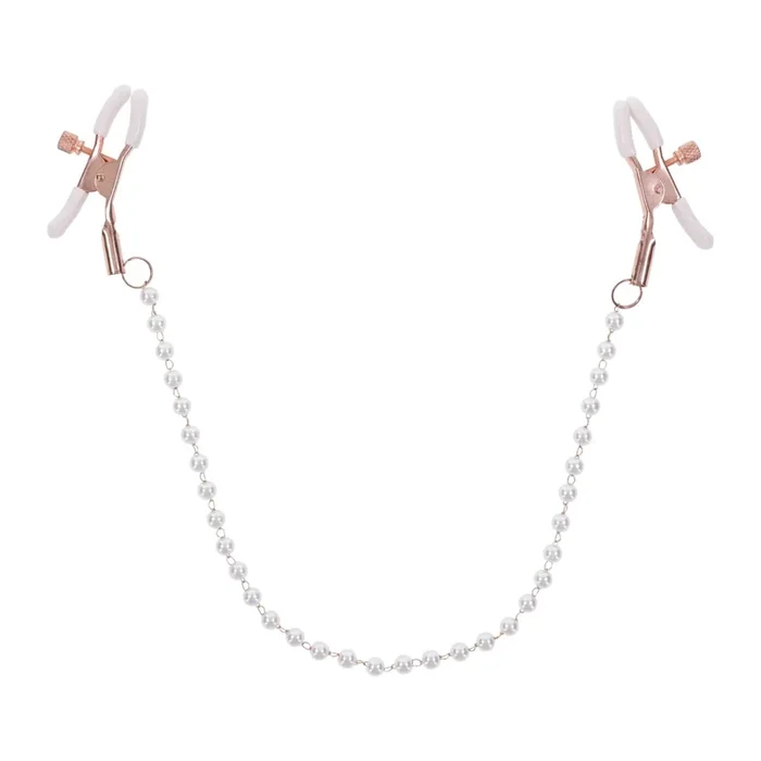 Peaches ‘N Creame Pearl Nipple Clamps Pink