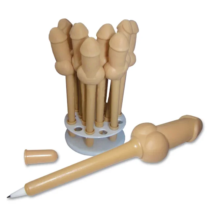 Pecker Pen Novelty Rubber Penis Pen