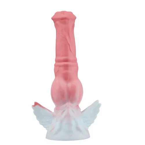 Pegasus Pink Angel Silicone Dildo 7.78 Inch