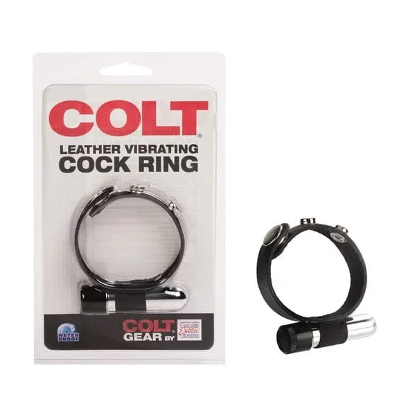 Penisring Leder Vibro