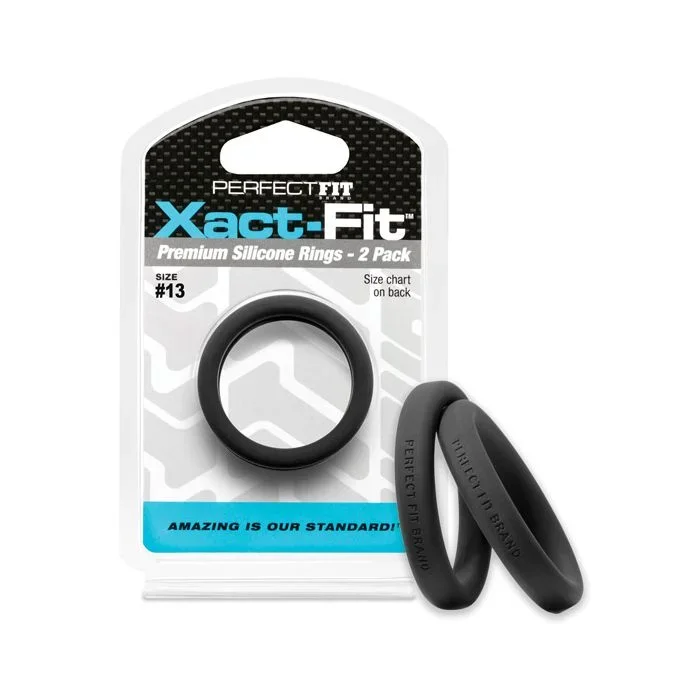 Perfect Fit Xact Fit #13 – Black Pack of 2